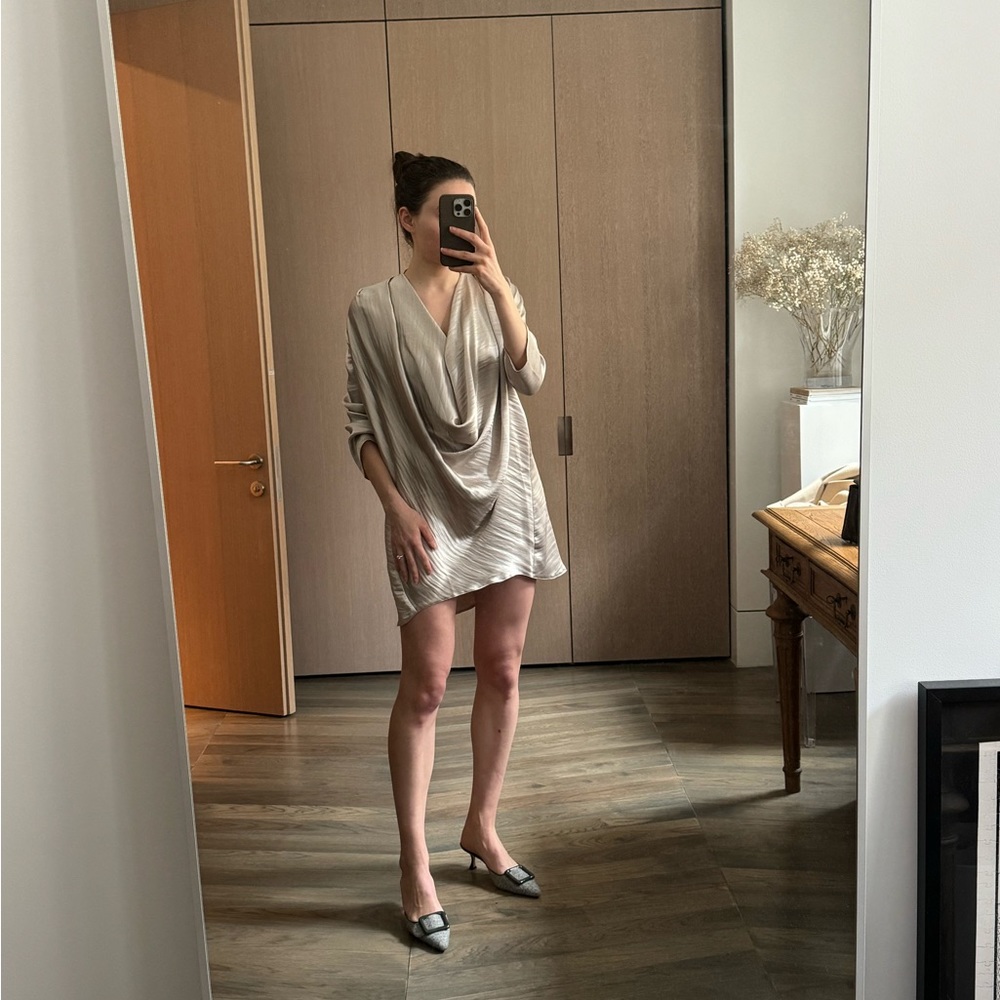 New ASOS Cowl Neck Mini Dress